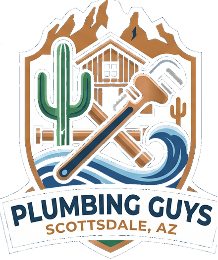 Scottsdale Plumbing Guys logo in the site header, Plumber in Scottsdale, AZ | Licensed Local Plumbing